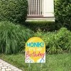 Big Dot Of Happiness K, It's My Birthday - Outdoor Lawn Sign - Party Parade Yard Sign - 1 Pc -Costway Shop 23278990 fpx
