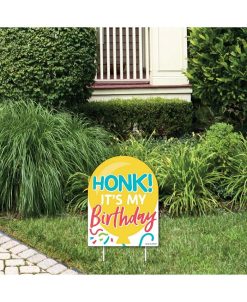 Big Dot Of Happiness K, It's My Birthday - Outdoor Lawn Sign - Party Parade Yard Sign - 1 Pc