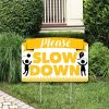Big Dot Of Happiness Please Slow Down - Kids At Play Yard Sign Lawn Decor - Party Yardy Sign -Costway Shop 23279346 fpx