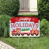 Big Dot Of Happiness Christmas Train - Holiday Party Yard Sign Lawn Decor - Party Yardy Sign 2 Big Dot Of Happiness Christmas Train - Holiday Party Yard Sign Lawn Decor - Party Yardy Sign -Costway Shop 23279375 fpx