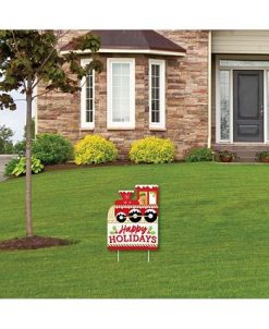 Big Dot Of Happiness Christmas Train - Outdoor Lawn Sign - Holiday Party Yard Sign - 1 Pc 8 Big Dot Of Happiness Christmas Train - Outdoor Lawn Sign - Holiday Party Yard Sign - 1 Pc -Costway Shop 23279377 fpx