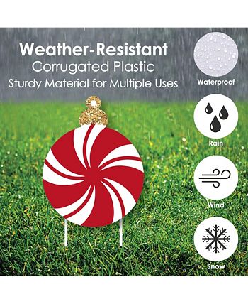 Ornaments - Outdoor Lawn Decor - Holiday & Christmas Party Yard Signs - Set Of 8 Big Dot Of Happiness Ornaments - Outdoor Lawn Decor - Holiday & Christmas Party Yard Signs - Set Of 8 -Costway Shop