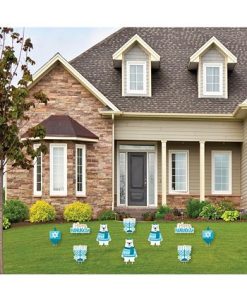 Big Dot Of Happiness Ukkah Bear - Lawn Decor - Outdoor Holiday Sweater Party Yard Decor - 10 Pc -Costway Shop 23280262 fpx