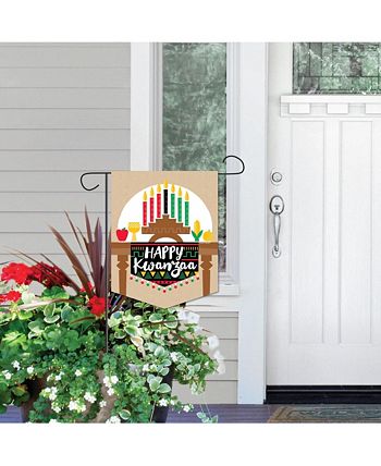 Big Dot Of Happiness Y Kwanzaa - Outdoor Lawn & Yard Home Decor Holiday Garden Flag 12 X 15.25 In 5 Big Dot Of Happiness Y Kwanzaa - Outdoor Lawn & Yard Home Decor Holiday Garden Flag 12 X 15.25 In - Image 3
