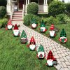 Big Dot Of Happiness Red And Green Holiday Gnomes Lawn Outdoor Christmas Party Yard Decorations 10 Pc -Costway Shop 23280918 fpx
