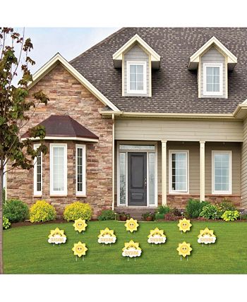 You Are My Sunshine - Sun & Cloud Lawn Decor - Outdoor Party Yard Decor - 10 Pc Big Dot Of Happiness You Are My Sunshine - Sun & Cloud Lawn Decor - Outdoor Party Yard Decor - 10 Pc -Costway Shop