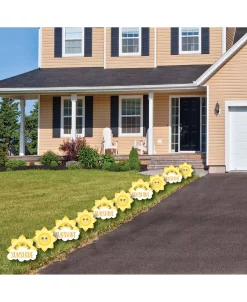 Big Dot Of Happiness You Are My Sunshine - Sun & Cloud Lawn Decor - Outdoor Party Yard Decor - 10 Pc -Costway Shop 23282385 fpx