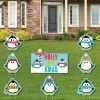 Big Dot Of Happiness Lly Jolly Penguin - Lawn Decor - Holiday & Christmas Yard Signs - Set Of 8 -Costway Shop 23282533 fpx