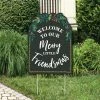 Big Dot Of Happiness Rustic Merry Friendsmas - Party Decor Friends Christmas Party Welcome Yard Sign -Costway Shop 23283383 fpx