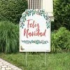 Big Dot Of Happiness Feliz Navidad - Party Decor Holiday & Spanish Christmas Party Welcome Yard Sign -Costway Shop 23283406 fpx