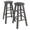 Winsome Element 2-Piece Wood Counter Stool Set -Costway Shop 23352941 fpx