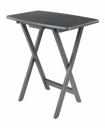 Winsome Dorian 5-Piece Wood Snack Table Set 7 Winsome Dorian 5-Piece Wood Snack Table Set - Image 5