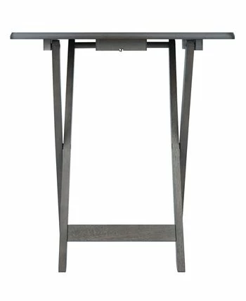 Winsome Dorian 5-Piece Wood Snack Table Set 10 Winsome Dorian 5-Piece Wood Snack Table Set - Image 8