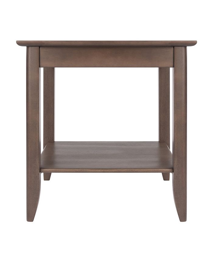Winsome Santino 24.02 Wood Accent Table 6 Winsome Santino 24.02 Wood Accent Table - Image 4