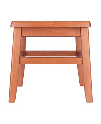 Winsome Kaya 2-Piece Wood Conductor Stool Set 4 Winsome Kaya 2-Piece Wood Conductor Stool Set - Image 2