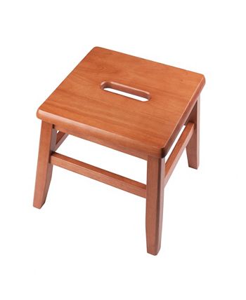 Winsome Kaya 2-Piece Wood Conductor Stool Set 7 Winsome Kaya 2-Piece Wood Conductor Stool Set - Image 5