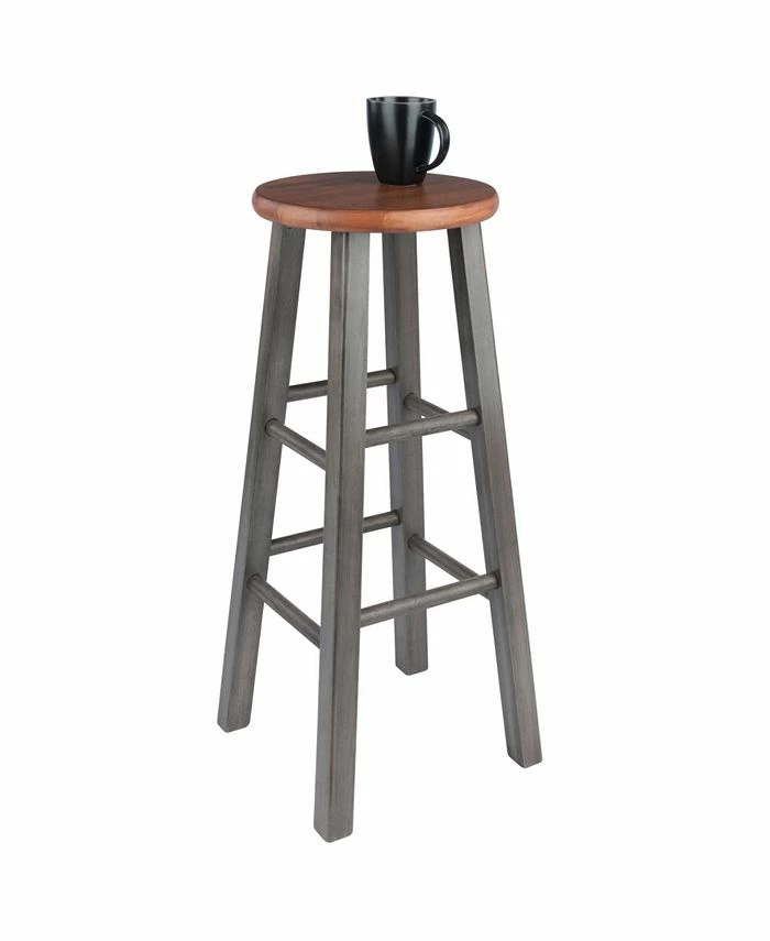 Winsome Ivy 29.1 Wood Bar Stool 6 Winsome Ivy 29.1 Wood Bar Stool - Image 4