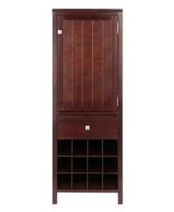 Winsome Brooke Jelly 47.44 Wood 3-Section Cupboard -Costway Shop 23353541 fpx