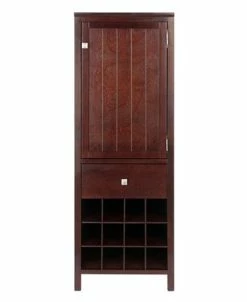Winsome Brooke Jelly 47.44 Wood 3-Section Cupboard 13 Winsome Brooke Jelly 47.44 Wood 3-Section Cupboard -Costway Shop 23353541 fpx