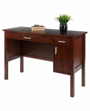 Winsome Emmett 29.53 Wood Writing Desk 9 Winsome Emmett 29.53 Wood Writing Desk - Image 7