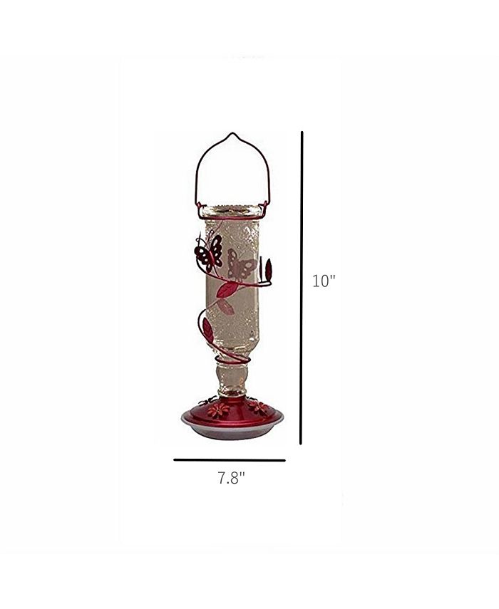 Friends Of Flight LbHB-0416L Bird Feeder 18 Oz Red Gardener's Select Friends Of Flight LbHB-0416L Bird Feeder 18 Oz Red -Costway Shop
