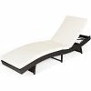 Costway Adjustable Pool Chaise Lounge Chair Outdoor Patio Furniture PE Wicker -Costway Shop 23678640 fpx