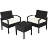 Costway 3PCS Patio Rattan Furniture Set Table & Chairs Set With Cushions Outdoor 2 Costway 3PCS Patio Rattan Furniture Set Table & Chairs Set With Cushions Outdoor -Costway Shop 23678707 fpx