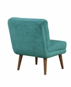 Lifestyle Solutions 31.9 Wood, Steel, Foam And Polyester Darcy Armless Accent Chair -Costway Shop 23759674 fpx