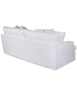 Furniture Brenalee 93 Performance Fabric Slipcover Sofa With Four Pillows -Costway Shop 8841482 fpx