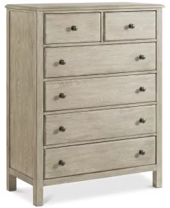 Parker Upholstered Bedroom Furniture, 3-Pc. Set (Queen Bed, Chest & Nightstand), Created For Macy's -Costway Shop 9079810 fpx