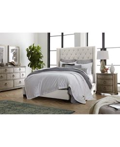 Furniture Monroe II Upholstered King Bed, Created For Macy's 7 Furniture Monroe II Upholstered King Bed, Created For Macy's -Costway Shop 9156640 fpx
