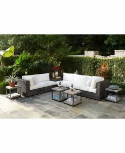 Furniture Viewport Outdoor 5-Pc. Modern Modular Seating Set (4 Armless Units And 1 Corner Unit) With Sunbrella® Cushions, Created For Macy's 14 Furniture Viewport Outdoor 5-Pc. Modern Modular Seating Set (4 Armless Units And 1 Corner Unit) With Sunbrella® Cushions, Created For Macy's -Costway Shop 9269291 fpx 1