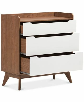 Furniture Brighton 3-Drawer Chest 8 Furniture Brighton 3-Drawer Chest - Image 6