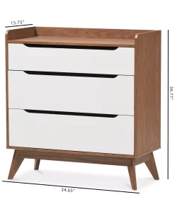 Furniture Brighton 3-Drawer Chest 18 Furniture Brighton 3-Drawer Chest -Costway Shop 9387428 fpx