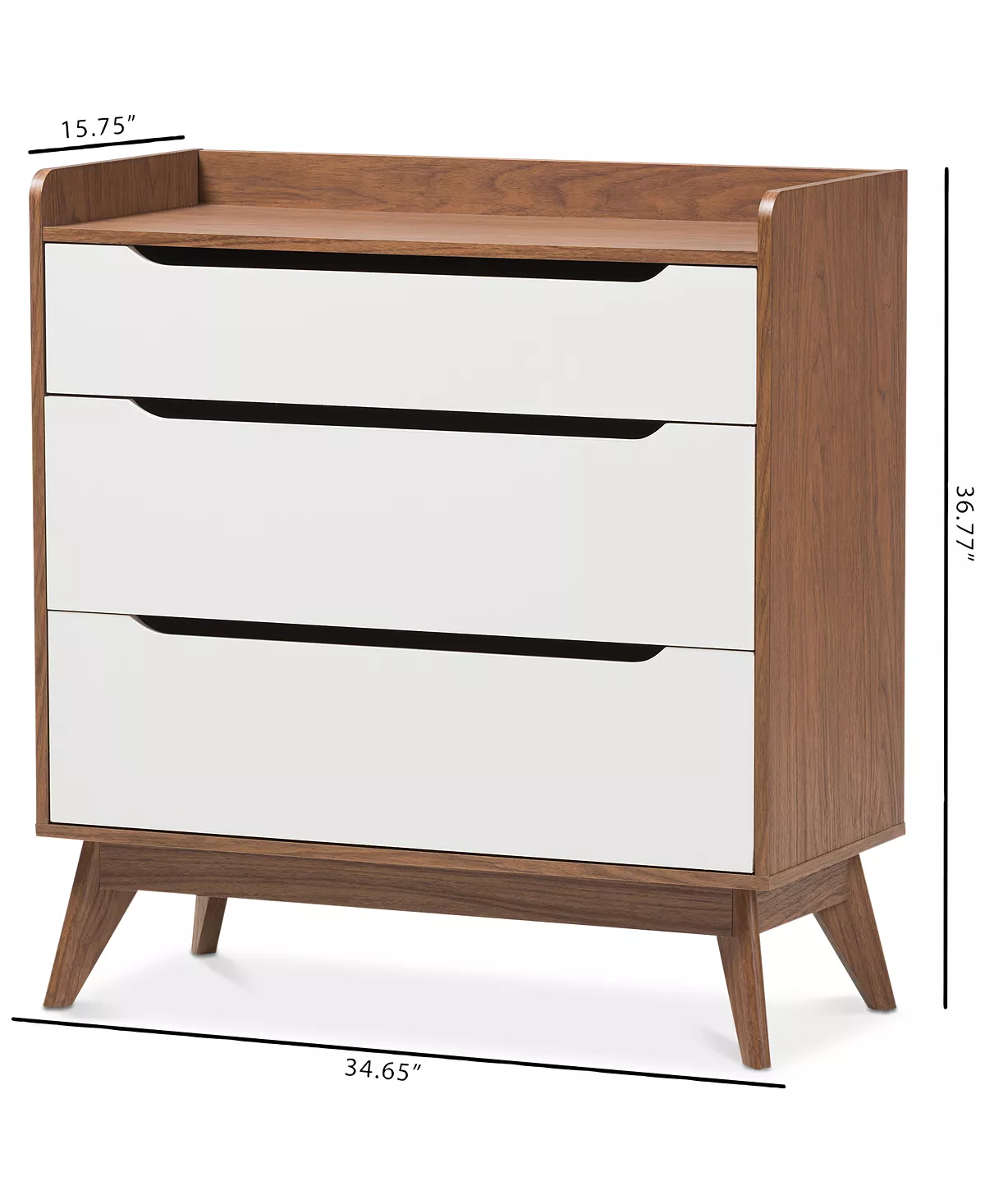 Furniture Brighton 3-Drawer Chest 10 Furniture Brighton 3-Drawer Chest - Image 8