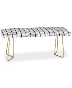 Deny Designs Wonder Forest Grid Lock Bench