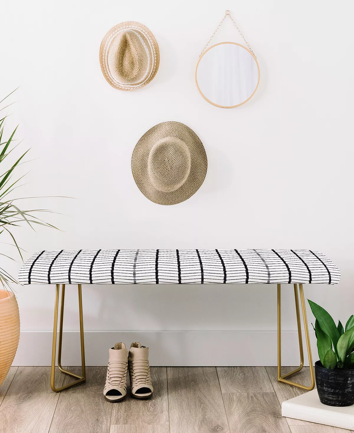 Deny Designs Wonder Forest Grid Lock Bench 4 Deny Designs Wonder Forest Grid Lock Bench - Image 2