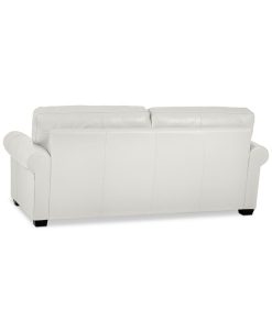 Furniture Orid 79 Leather Roll Arm Apartment Sofa, Created For Macy's -Costway Shop 9706072 fpx