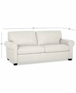 Furniture Orid 79 Leather Roll Arm Apartment Sofa, Created For Macy's 15 Furniture Orid 79 Leather Roll Arm Apartment Sofa, Created For Macy's -Costway Shop 9706073 fpx