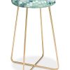 Deny Designs Monika Strigel Lily Mint Mermaid Counter Stool 1 Deny Designs Monika Strigel Lily Mint Mermaid Counter Stool -Costway Shop 9738821 fpx
