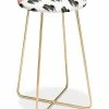 Deny Designs Morgan Kendall Painted Feathers Counter Stool -Costway Shop 9738825 fpx