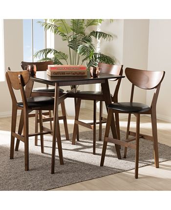 Bethanye 5-Pc. Pub Set Furniture Bethanye 5-Pc. Pub Set -Costway Shop