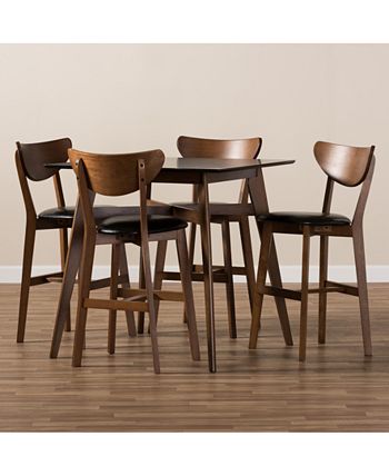 Bethanye 5-Pc. Pub Set Furniture Bethanye 5-Pc. Pub Set -Costway Shop